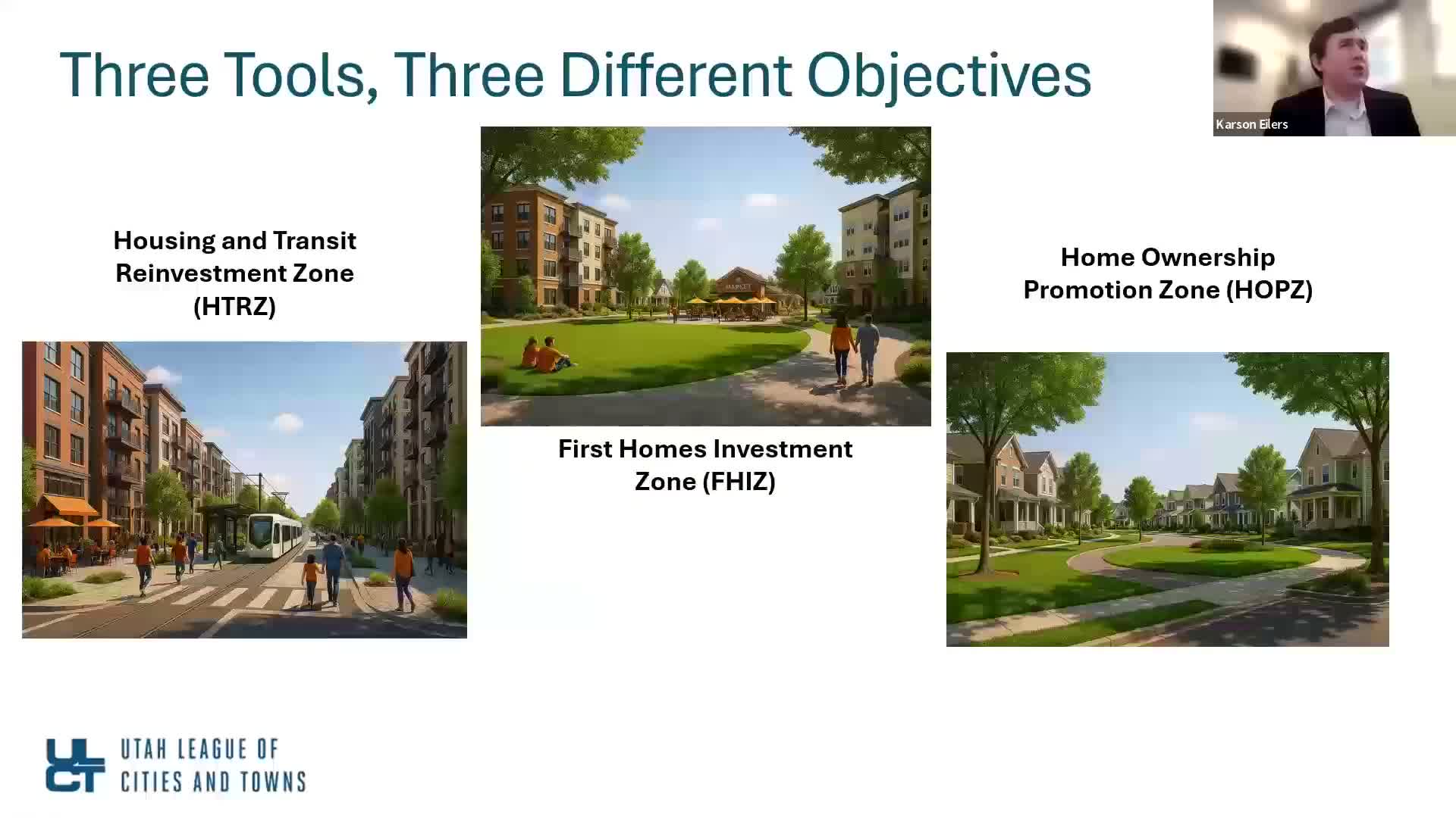ULCT explains tax‑increment and homeownership zones to help cities spur more starter homes