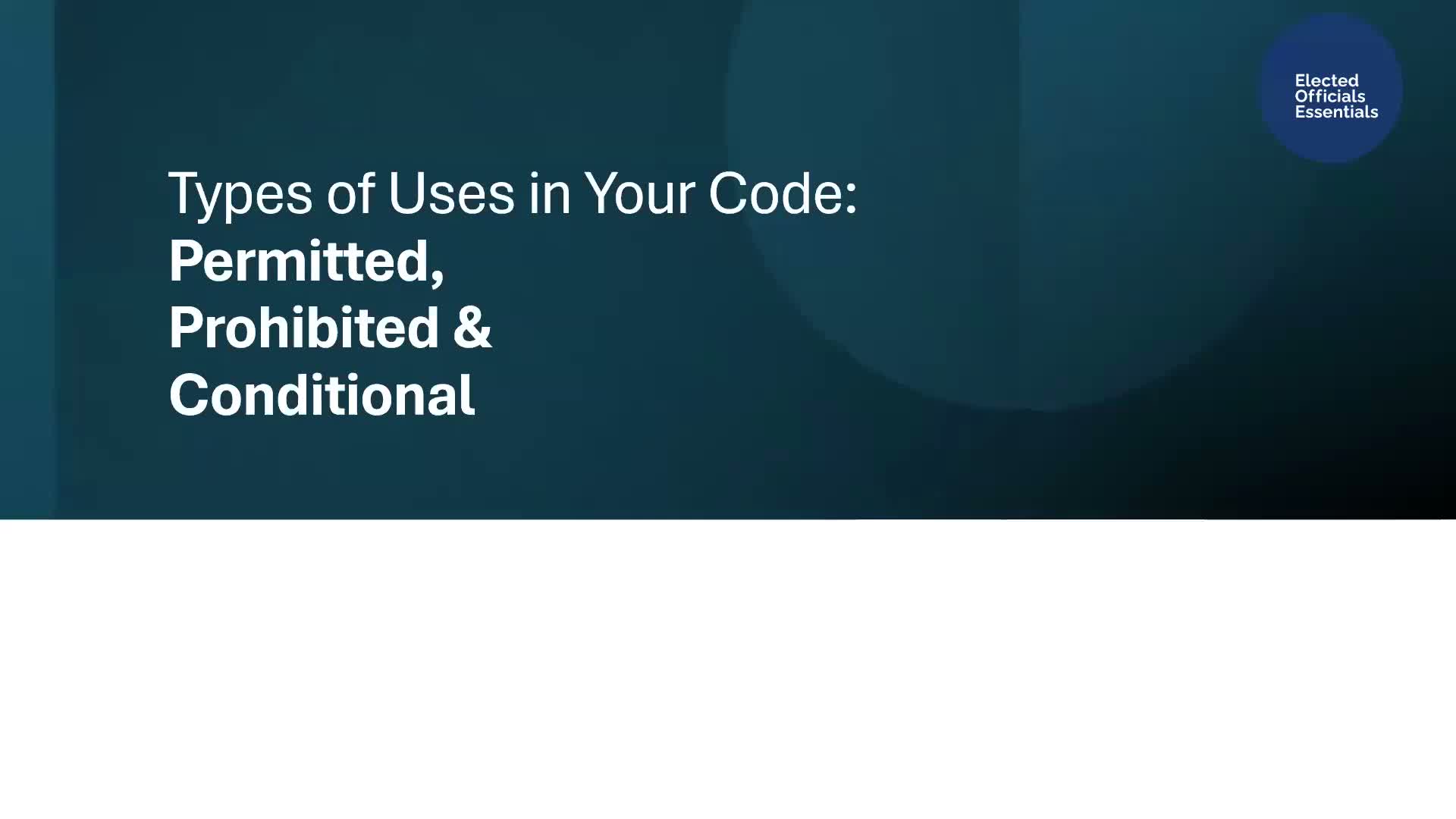 ULCT training: Use conditional use permits sparingly and write clear standards, presenters say