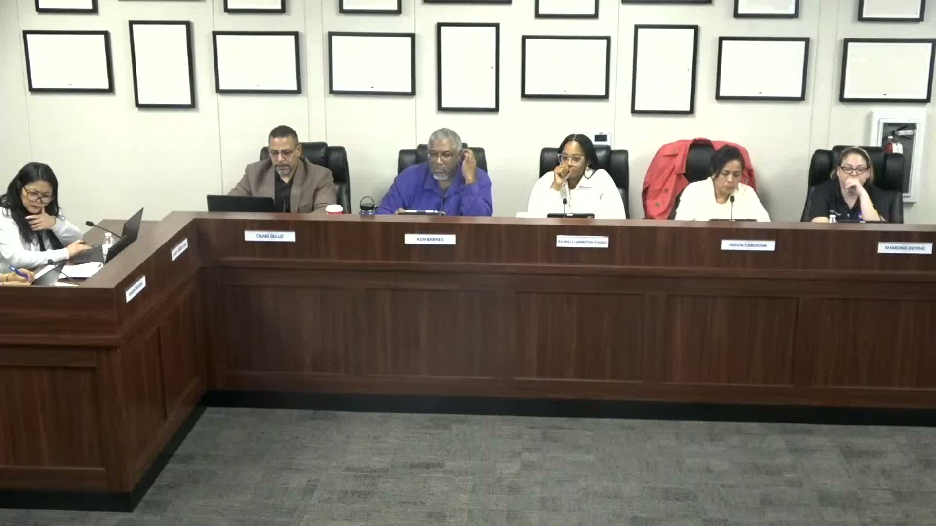 District reviews California School Dashboard; Taylor and Bell present school improvement plans