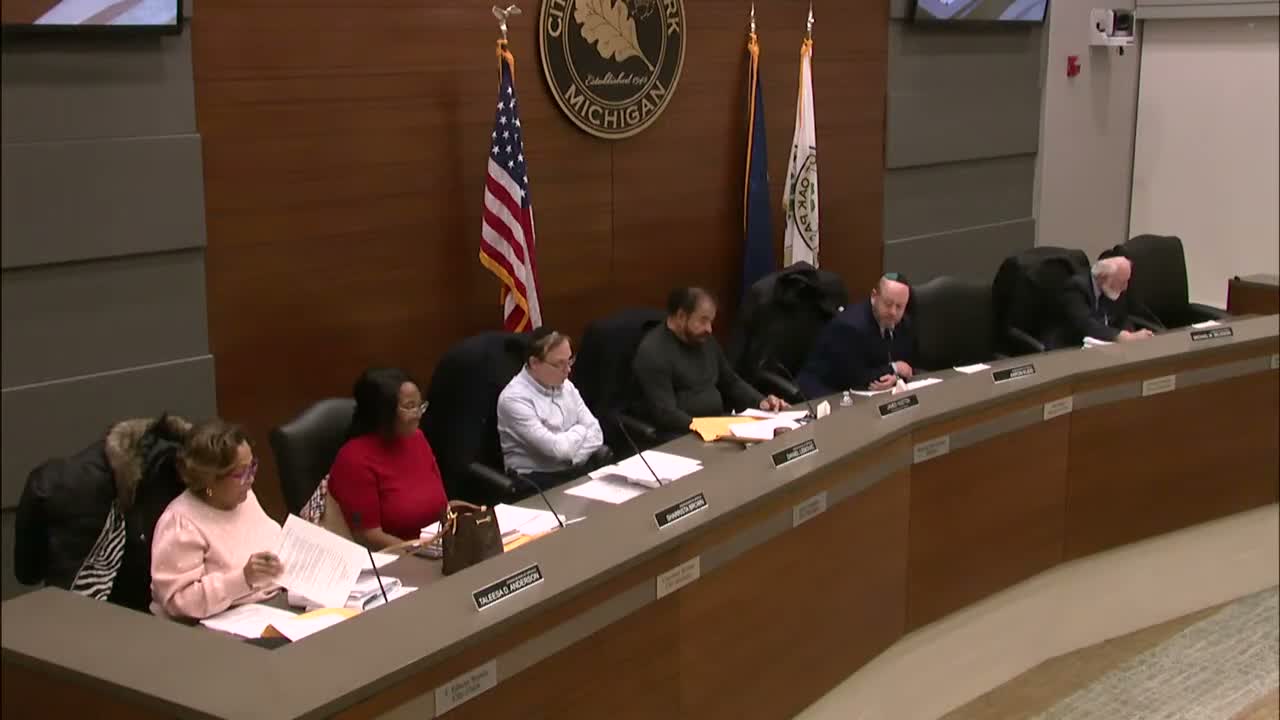 Oak Park Zoning Board of Appeals approves Oct. 28 minutes, opens Case 25-10 deviation request