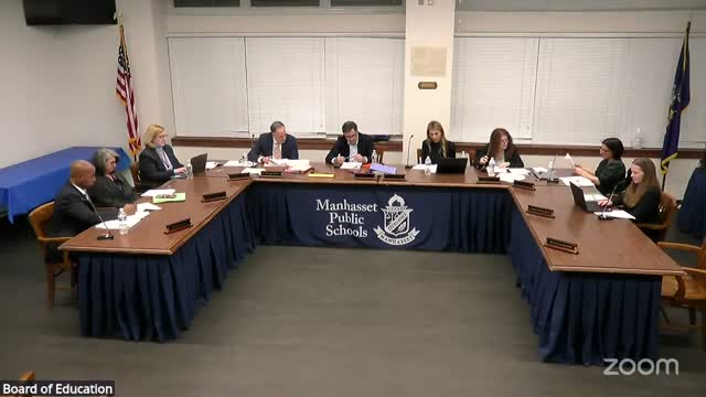 Manhasset board adopts AI policy allowing district‑approved tools under teacher supervision