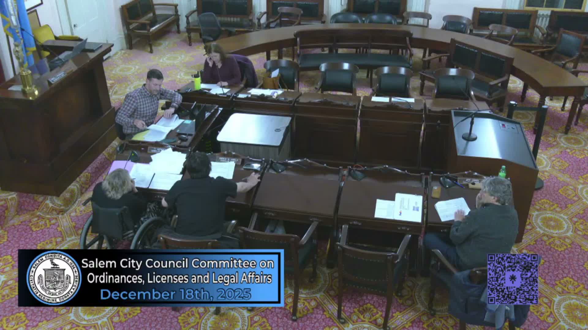 Committee pauses on towing appeals, asks staff to verify signage and CodeRED notices after repeated complaints