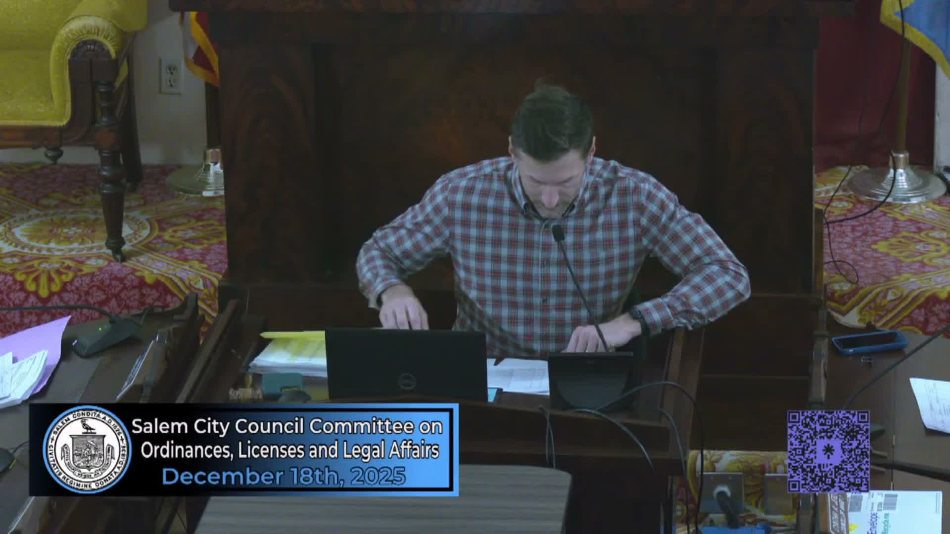 Salem committee authorizes solicitor to seek abatement for $10,250 water bill; denies multiple claims and delays several towing appeals