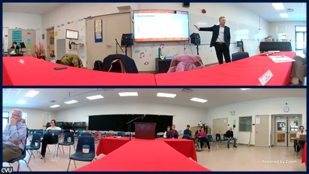 Presenter warns budget reductions, reassessment could push up local tax rate