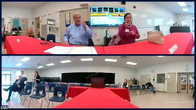 Tenant Education Committee opens meeting, outlines school visits and will take testimony; no decisions made