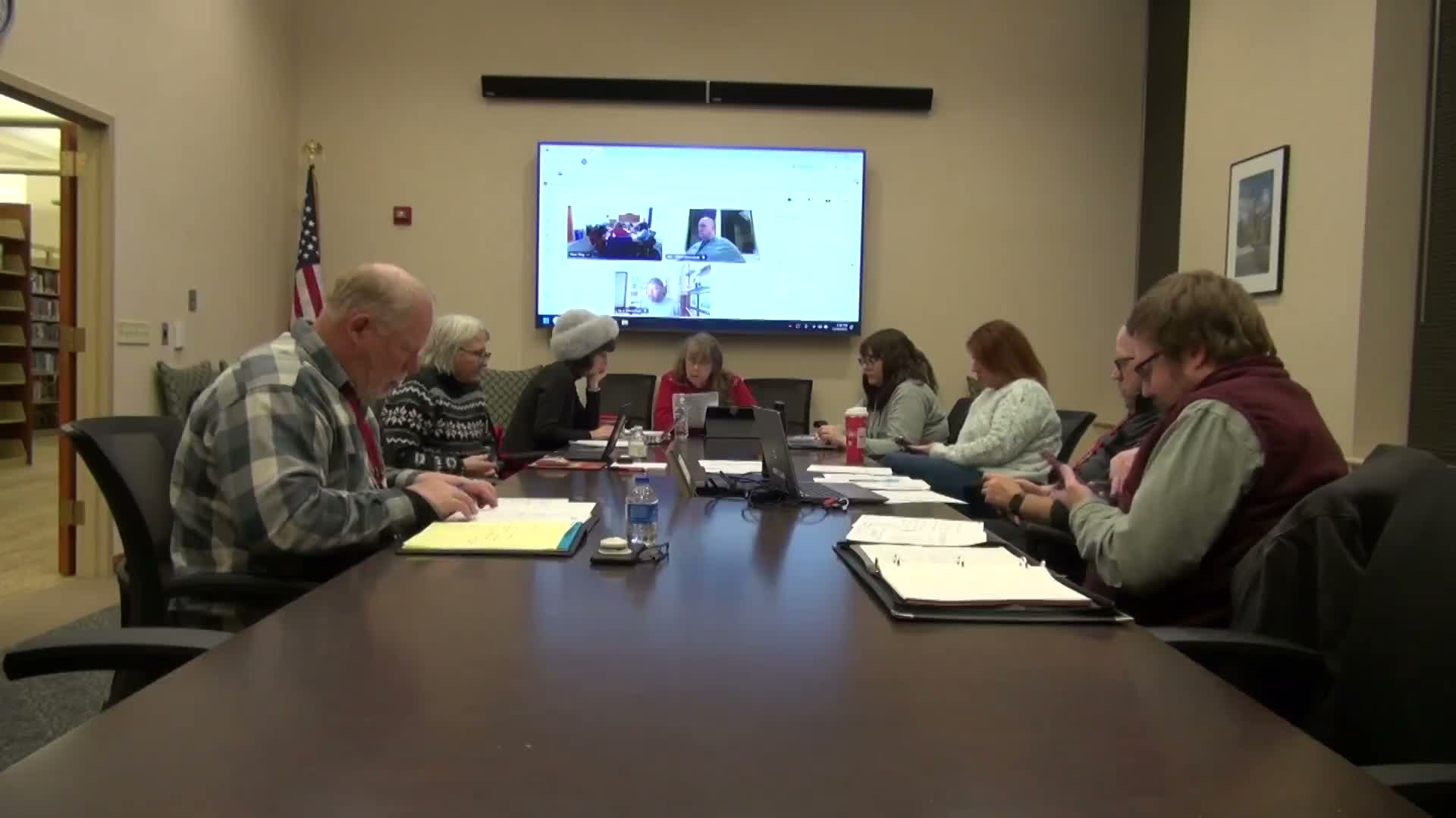 West Bend library board authorizes self-check kiosks and emergency PA system, delays water-softener decision