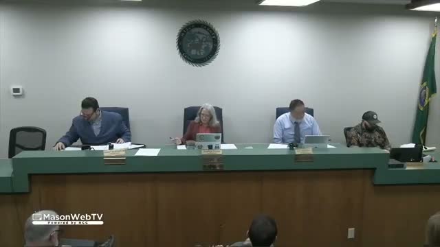 At a glance: key votes and hearings from the Nov. 25 Mason County commission meeting