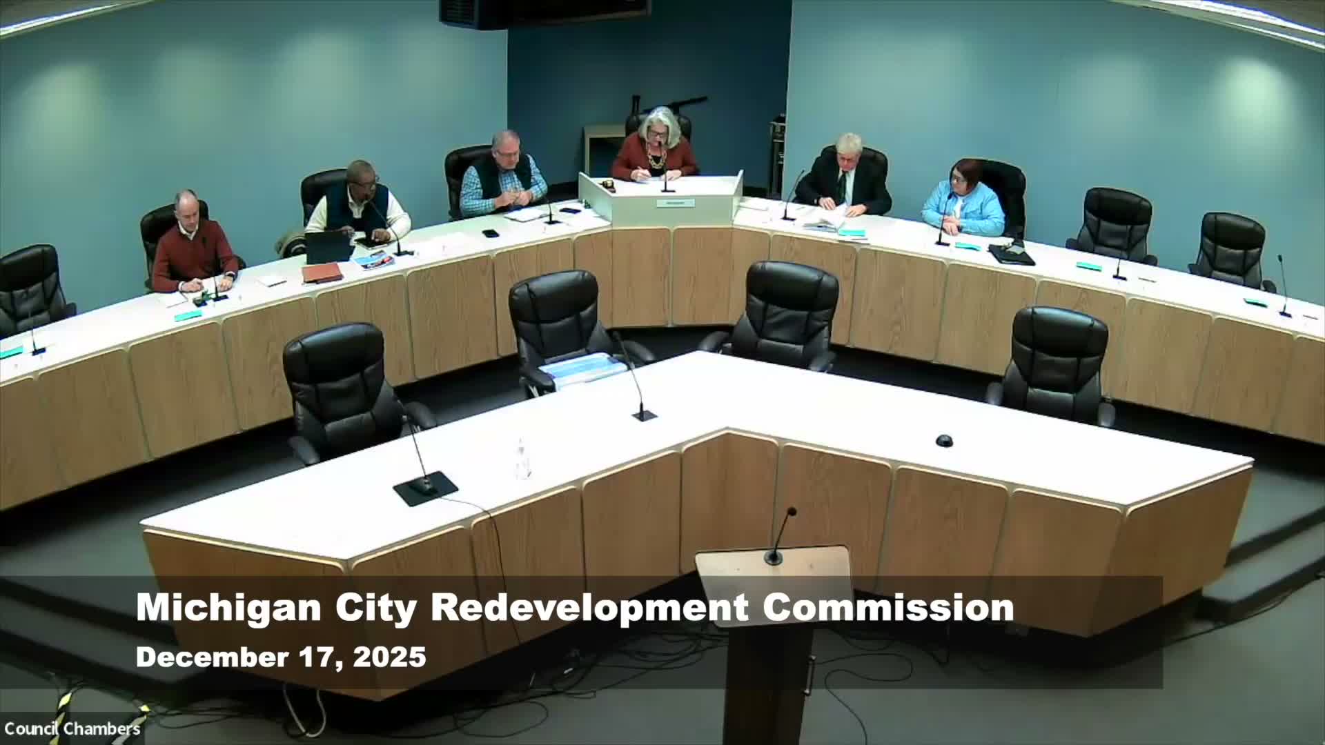 Michigan City commission authorizes executive director to end waterfront development agreement after developer fails to show full funding