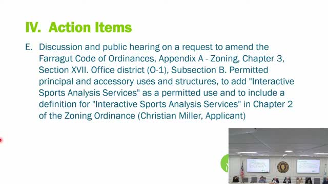 Commission backs ordinance to update vested‑rights language to reflect recent Tennessee law changes