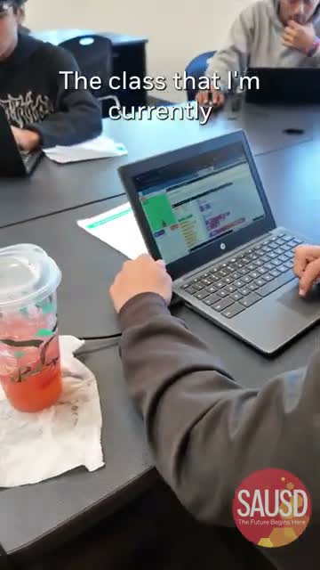 Ineligible: student classroom presentation about a coding project