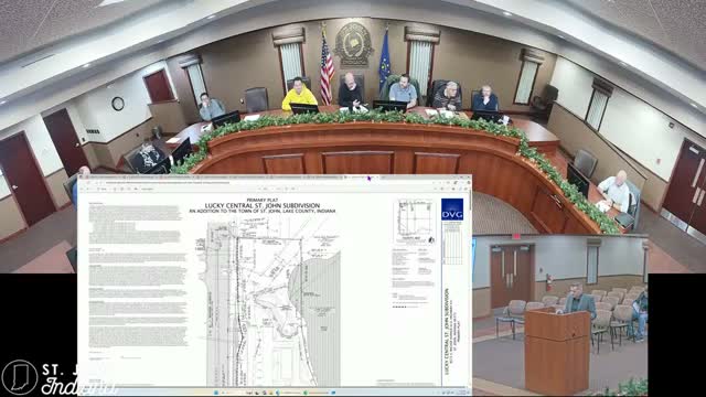 Proposed Lucky Central gas station draws drainage questions; commission approves publishing for public hearing