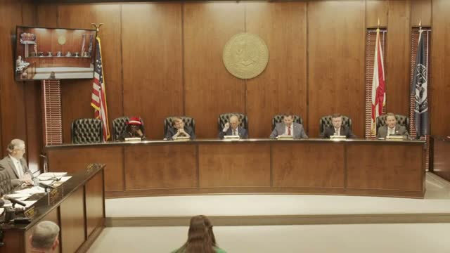 Public commenter accuses officers of misconduct; commission enters executive session on litigation