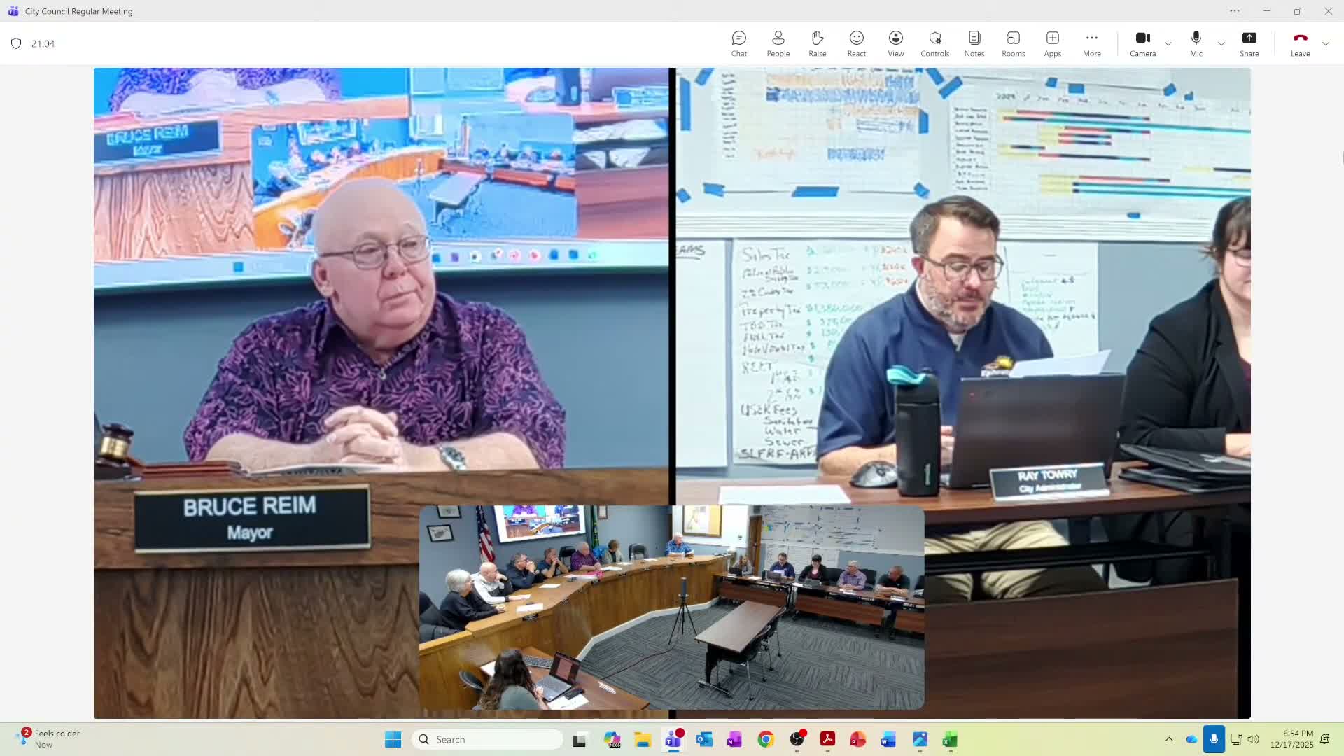 Ephrata council honors outgoing mayor Bruce for two decades of service