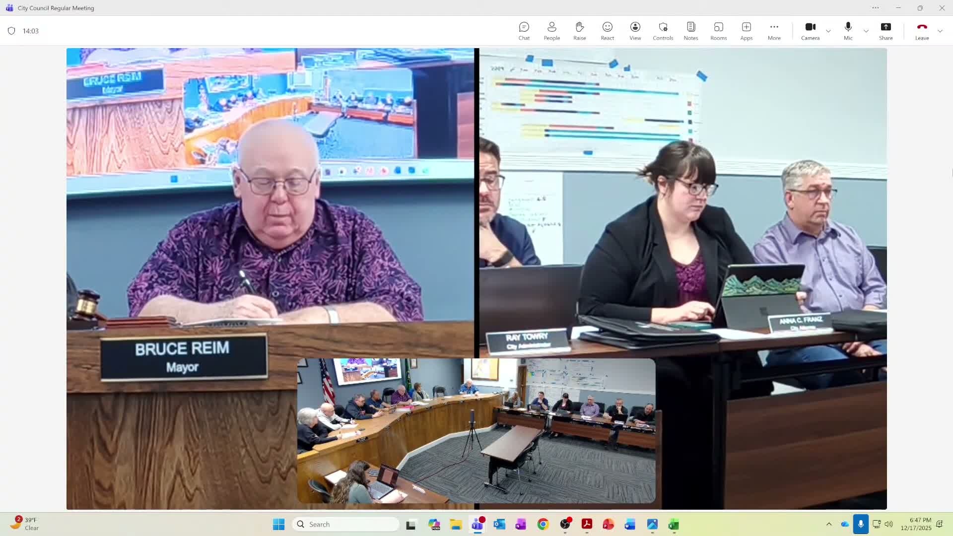 Ephrata council adopts $4.176 million supplemental appropriation for 2025 with expediency