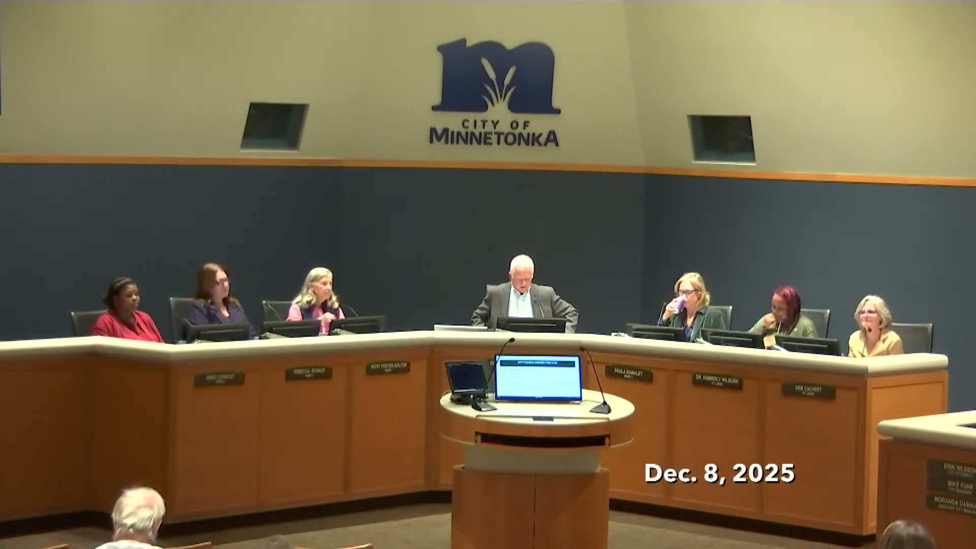 Minnetonka council adopts 2026 budget and tax levy, sets utility rate changes