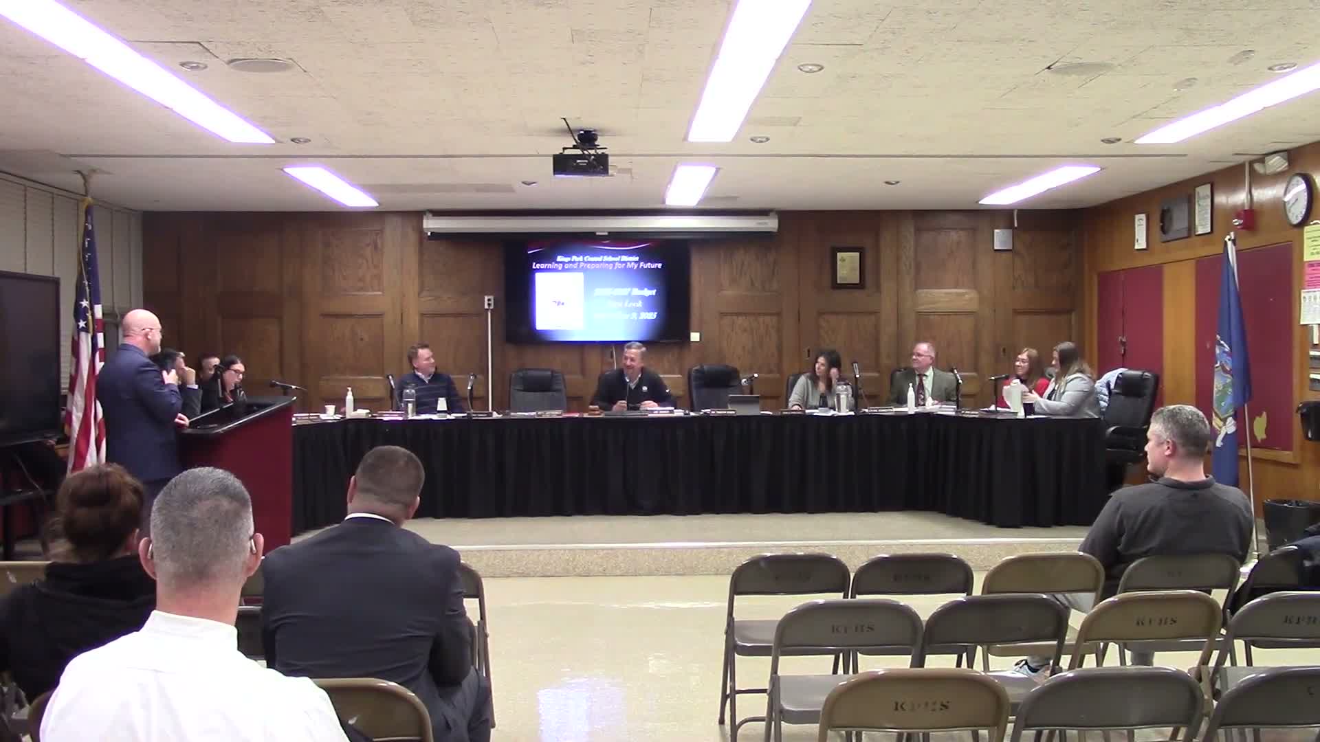 Kings Park board gets first look at 2026–27 budget; district flags retirement and special-education costs