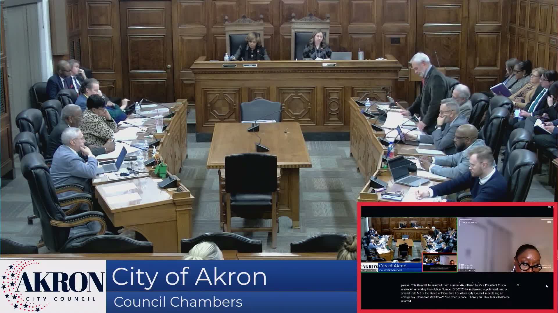 Votes at a glance: Akron City Council approves firefighters contract, veterans resolutions and multiple ordinances