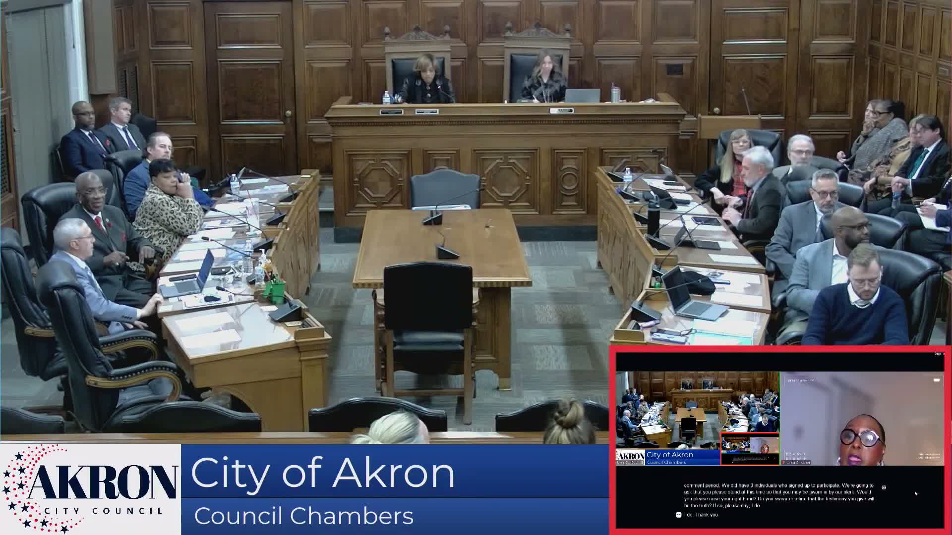 Residents press Akron City Council over police shootings and call for accountability during public comment