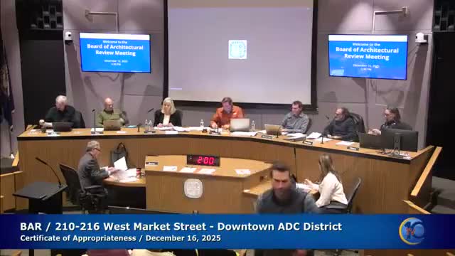 Charlottesville BAR denies large 7th Street development, citing incompatibility with adjacent protected cottages