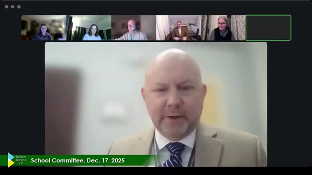 Nashoba Regional School Committee previews $FY27 capital requests and flags multi‑million dollar roof, fire‑suppression and network needs