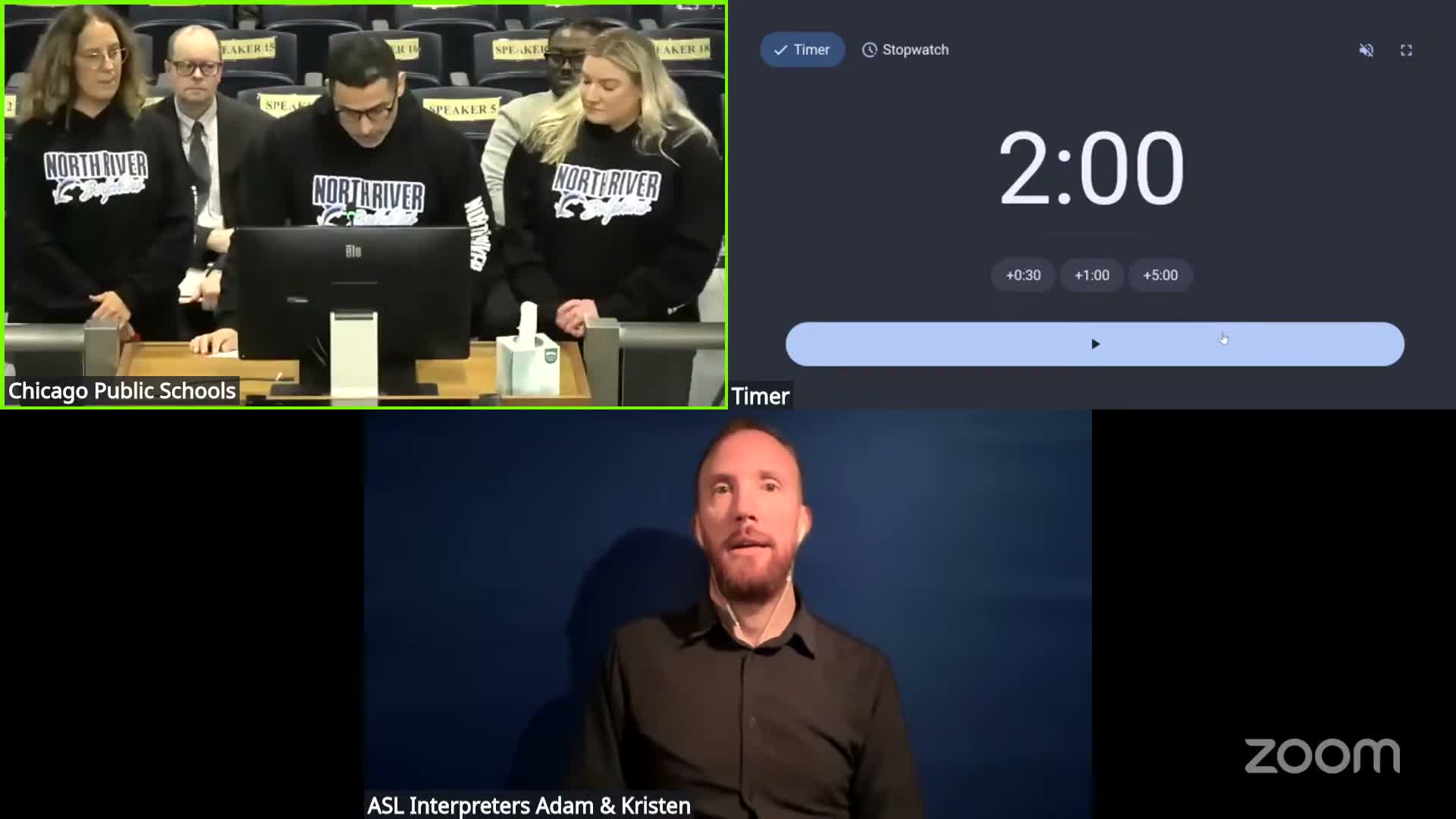 Public commenters at CPS hearing press board on buses, restorative justice and North River expansion