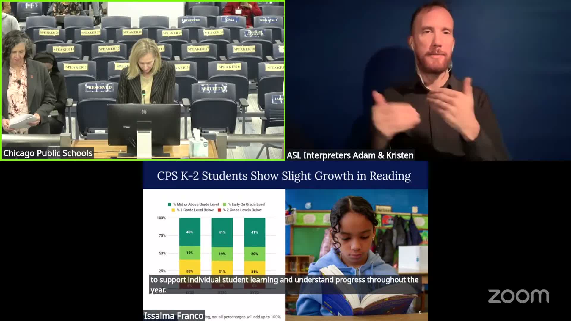 CPS reports SY25 gains in early grades and credentialing, flags attendance disparities