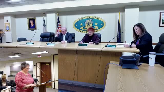 Blair County commissioners approve 2026 budget, payroll and a string of infrastructure and housing items