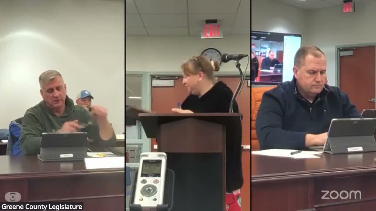 Greene County Legislature carries omnibus slate of routine resolutions, contract approvals and transit agreement extension