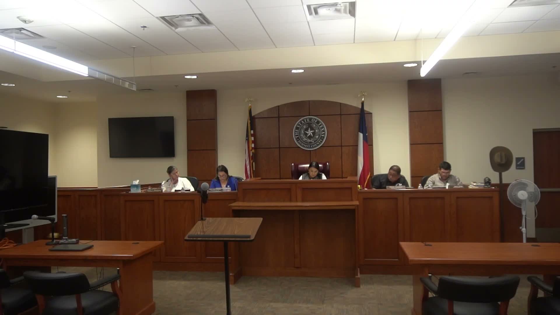 Heated debate in Dimmit County court leads to limits on commissioner deliveries and expanded ordering role