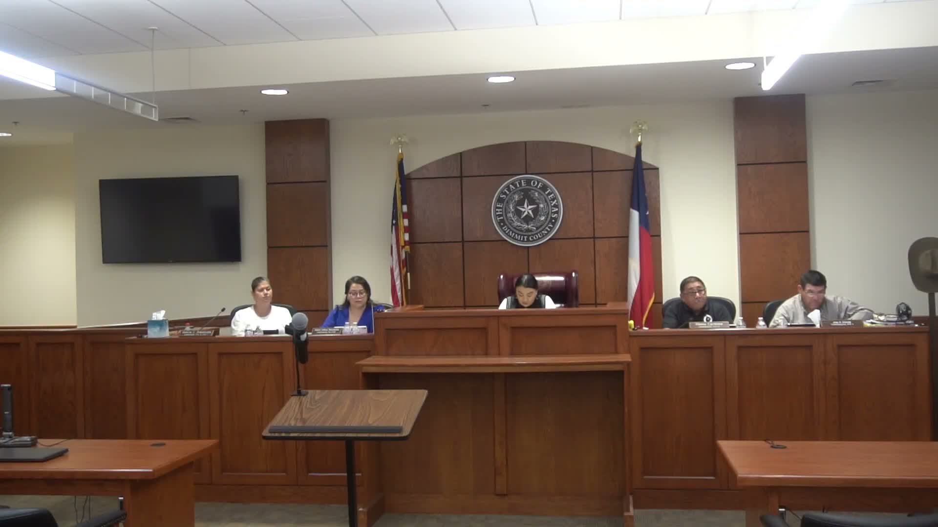 Dimmit County commissioners consolidate 207 appraisal‑district votes for a single candidate