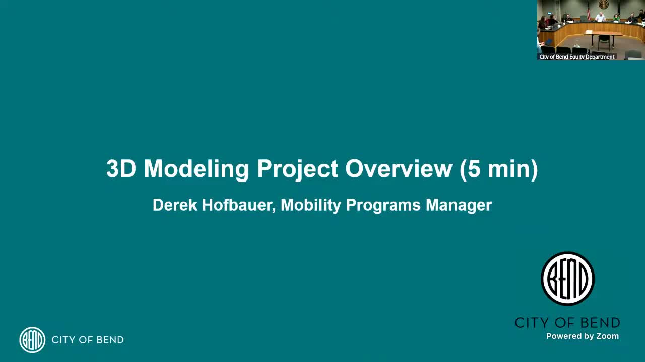 Bend accessibility advisory committee workshops 2026 work plan; members push biennial plan, letters and outreach, and raise parking and sidewalk concerns
