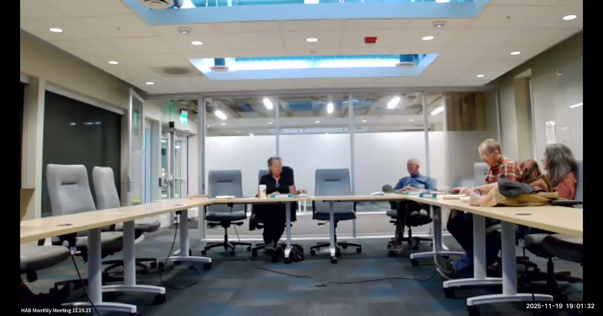 HAB outlines 2026 work-plan topics; staff reports board recruitment, new meeting platform and impact-fee funding