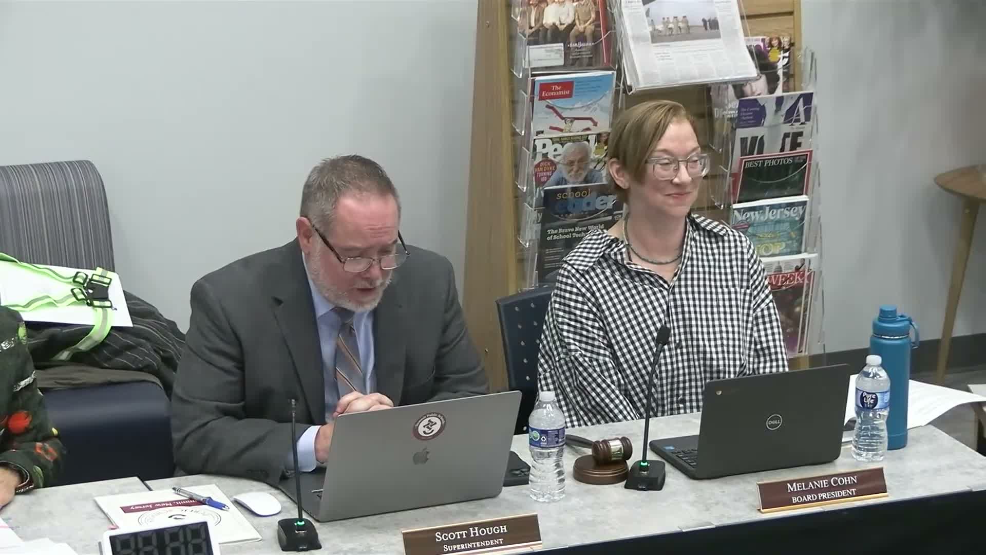 Board approves four new hires and moves forward with course name and sequence changes