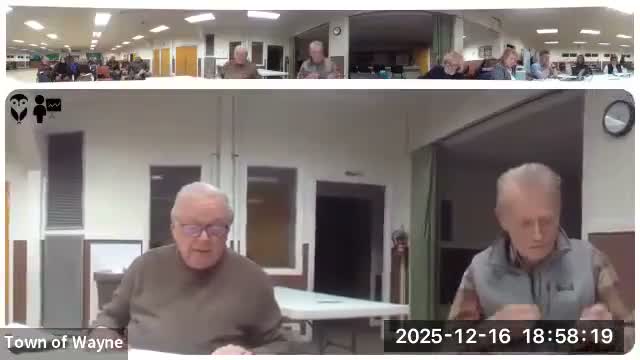 Wayne select board reviews financial-policy rewrite, fund-balance method and banking options