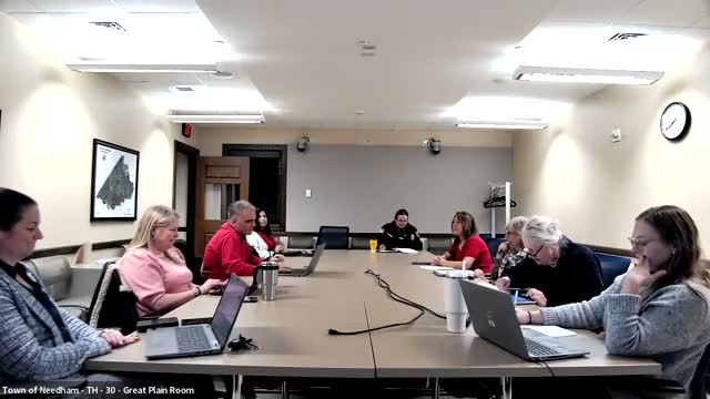 Needham HRC to join regional 'Building Connections' workshops in March; town to contribute $300