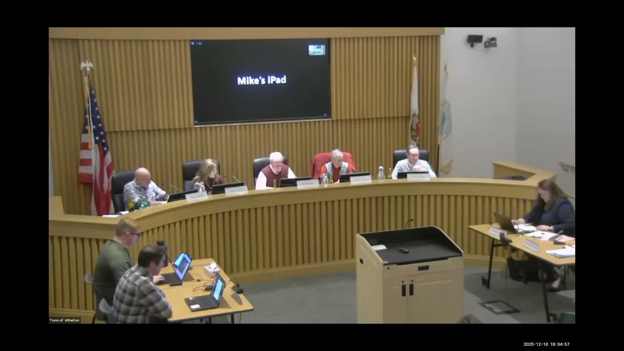 Atherton planning commission affirms $6,700 penalty for heritage-tree damage at 79 Mesa