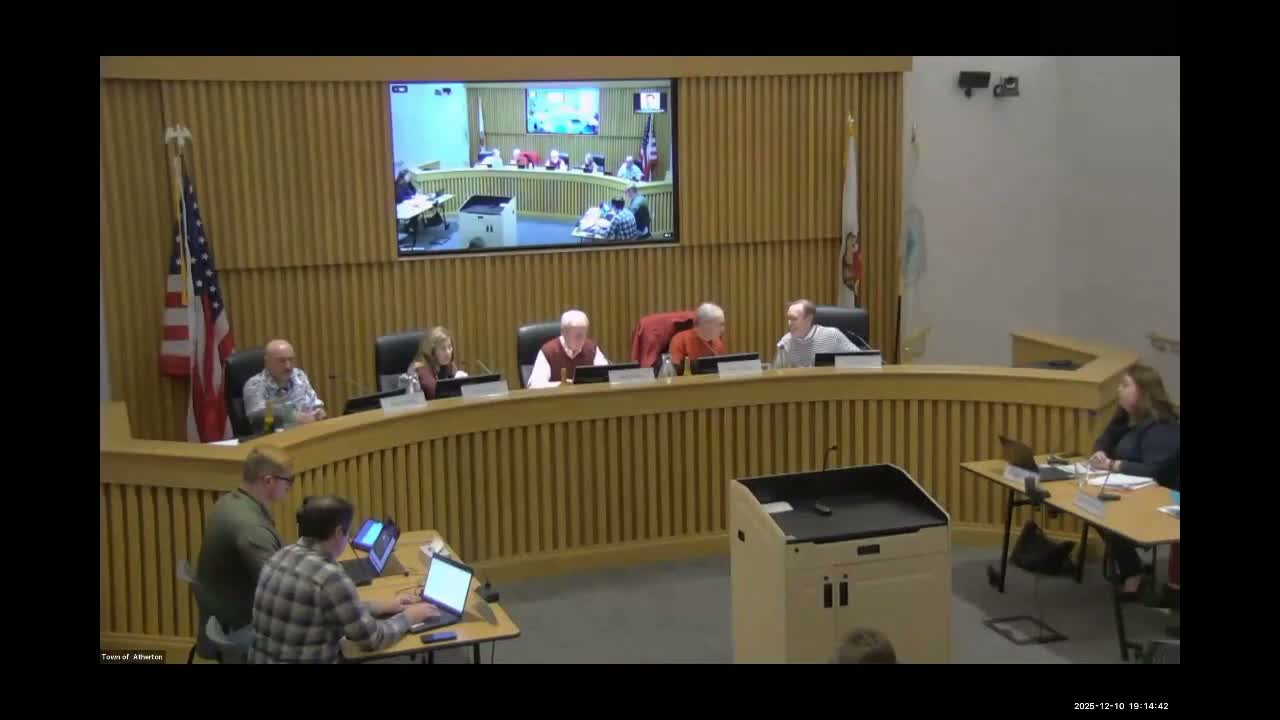 Atherton planning commission recommends inclusionary-housing ordinance to council but excludes RM-10 sites from local fee