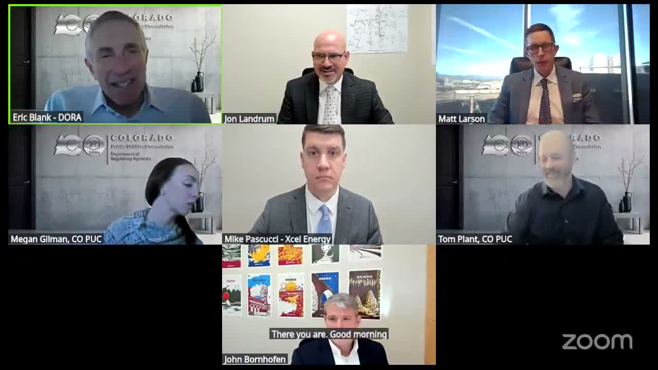 PUC technical conference: Public Service presents near-term procurement portfolio; commissioners press on transmission costs, tax credits and backup bids