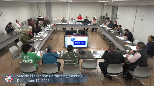 Committee readies 988 outreach and volunteers; members push for local mental‑health capacity