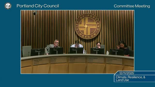 Committee hears multi‑bureau update on Portland’s large‑scale development projects, from OMSI district to Lloyd Center