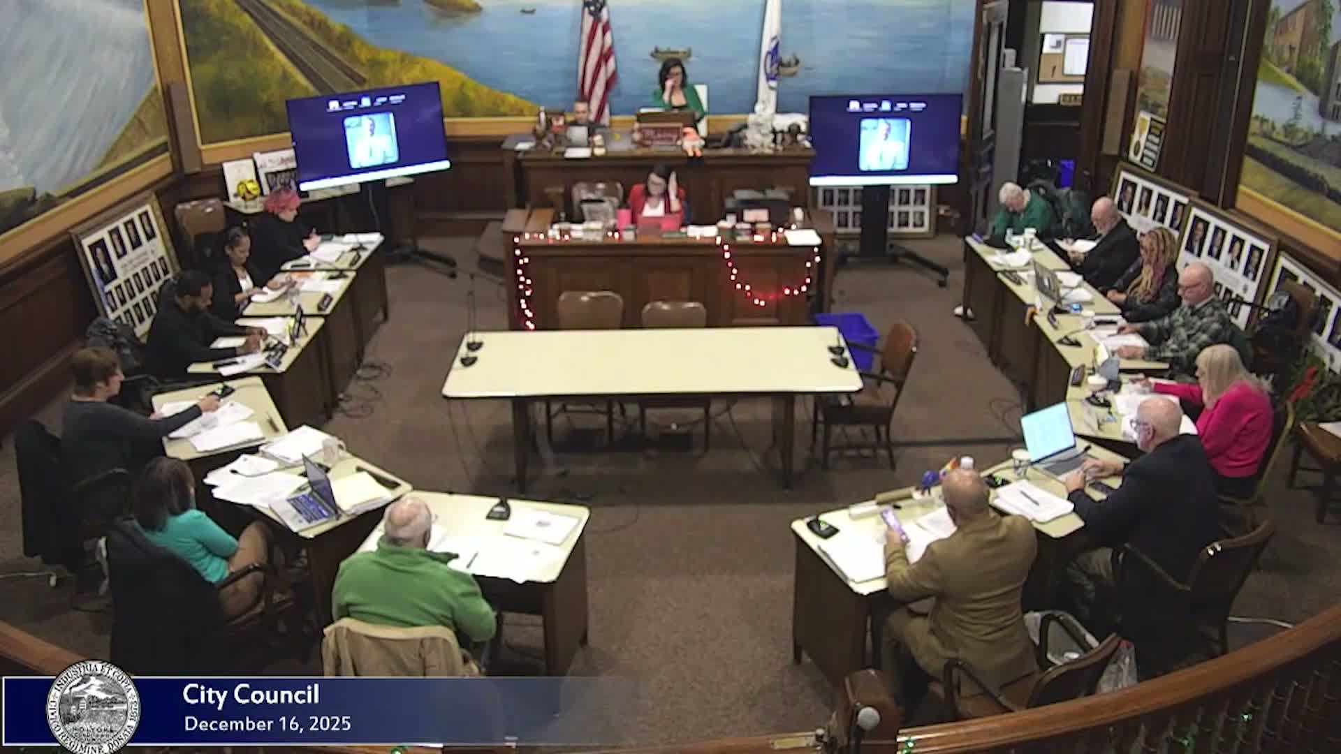 Council debates Schedule A salary changes; treasurer hiring and pay adjustments tabled after roll‑call