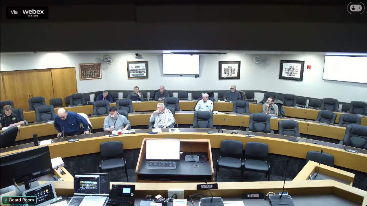 County maintenance staff report plow failures, complete park leaf cleanup and install emergency generators