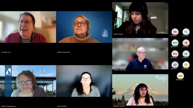 Lacey and other EC members prepare letter opposing TRPC proposal to remove DEI and climate language