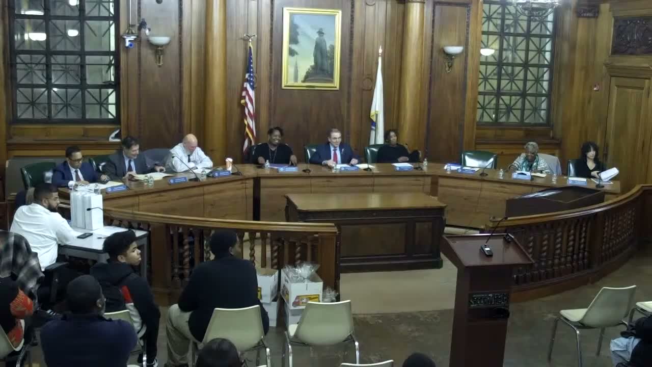 Students give testimony; principals and long-serving committee members honored