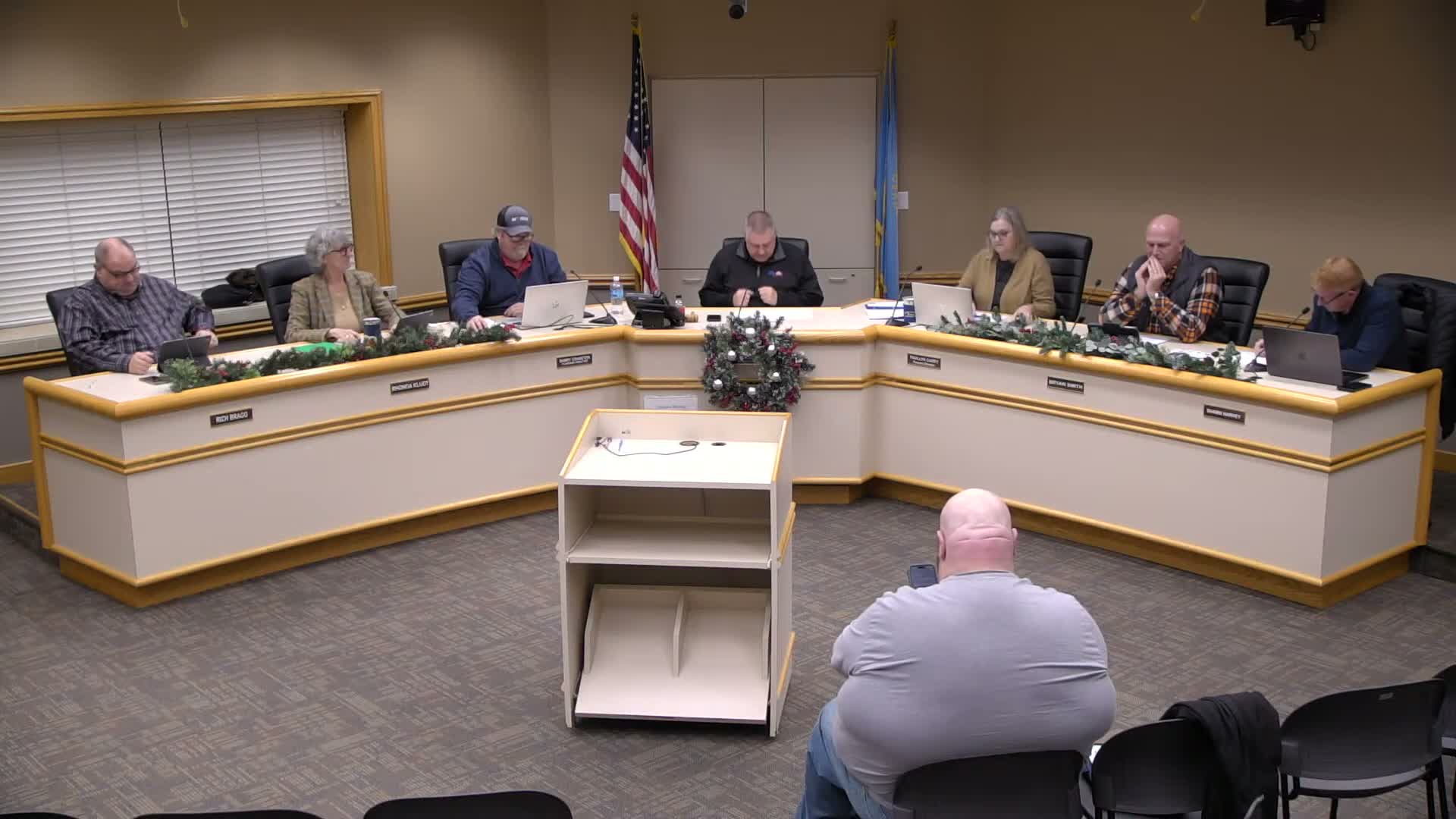 Huron commission approves consent agenda including personnel hires and schedules hearing on Stoney Run Park annexation