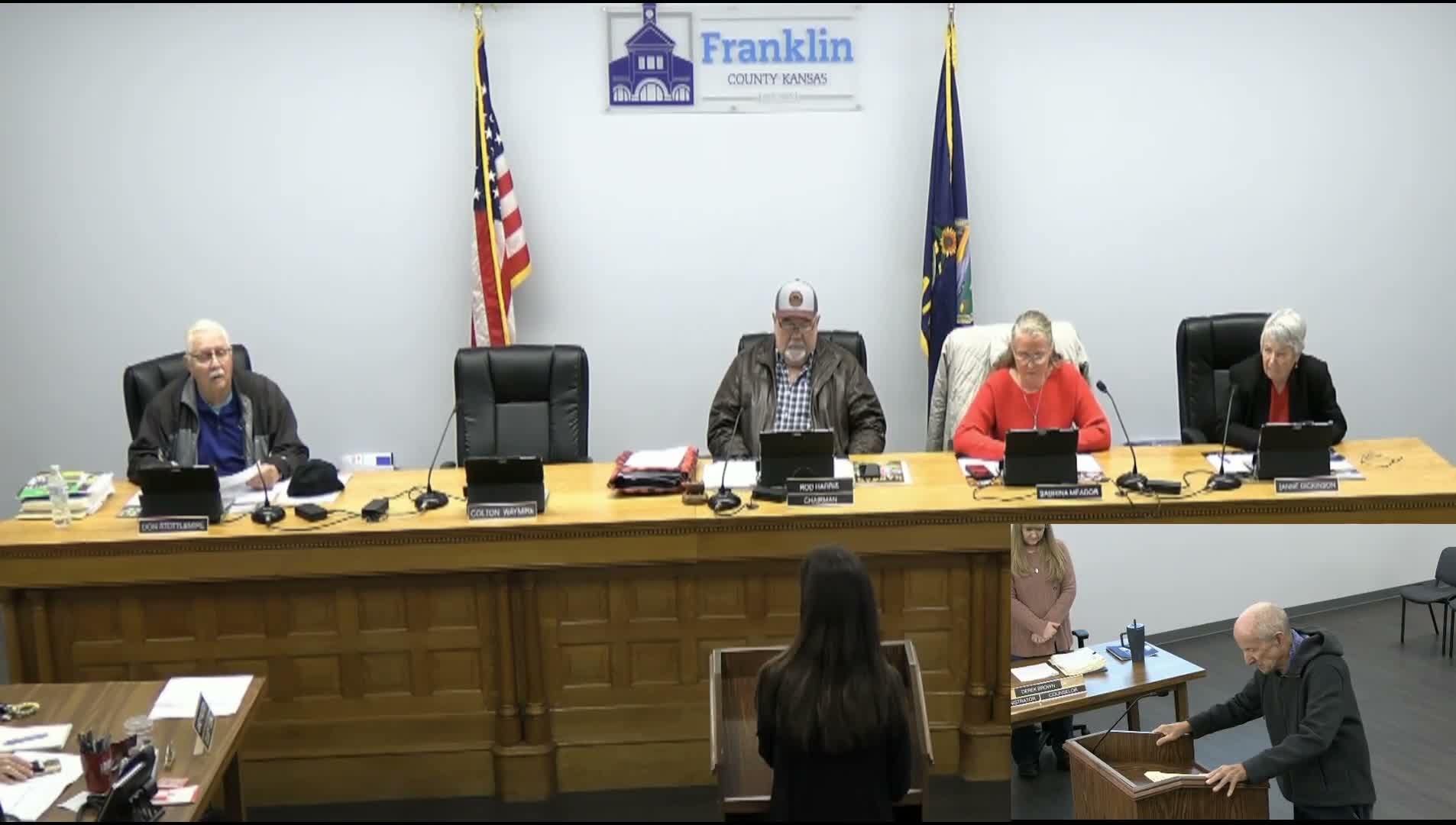 Franklin County health department reports $27,663.08 in insurance adjustments for Q3; Patagonia billing rollout caused delays