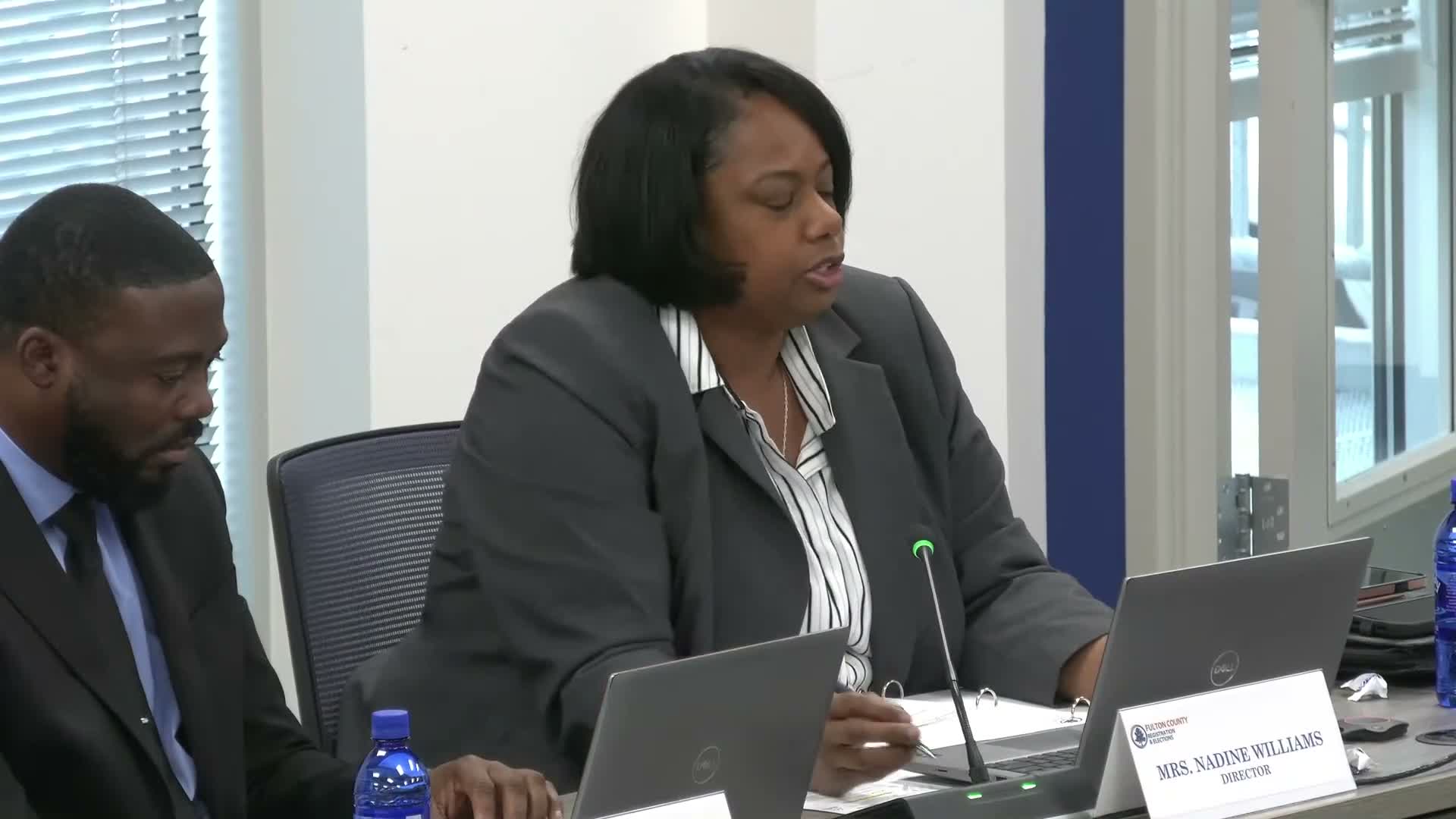 Fulton County to explore vendors for texting and emailing voters after board discussion