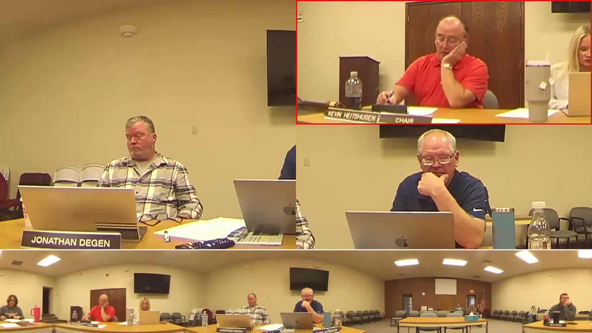 Board debates 10- versus 15-year radio-system bond options, defers final decision to staff/Heidi