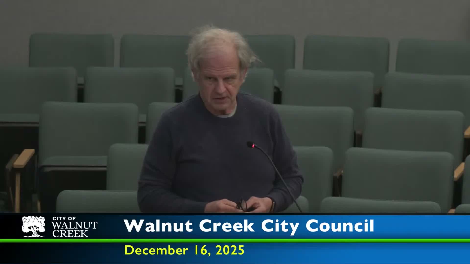 Public commenter urges Walnut Creek to adopt district elections, wants public input on demographer
