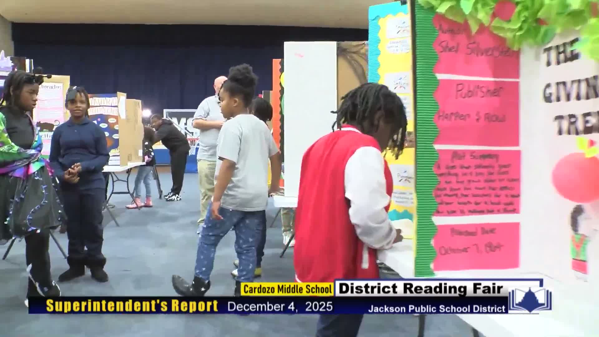 Jackson Public Schools highlights reading fair, teacher award, blood drives and coat donations